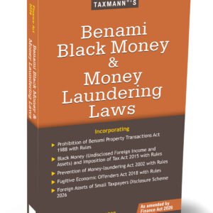 Benami Black Money & Money Laundering Laws By Taxmann – Edition 2026
