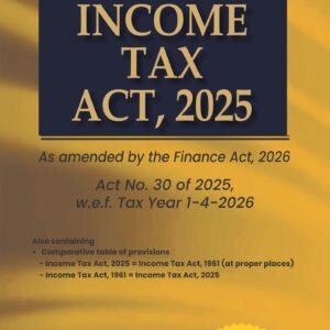 Income Tax Act, 2025 by Bharat – Pocket Edition 2026