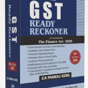 GST Ready Reckoner by CA Pankaj Goel – 10th Edition April 2026
