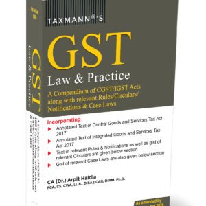 GST Law and Practice by Arpit Haldia – 8th Edition 2026
