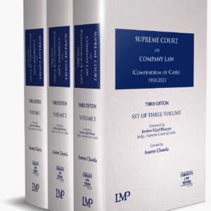 Supreme Court on Company Law [Compendium of Cases] (1950-2025) by Aseem Chawla (Set of 3 Vols.) – 3rd Edition 2026