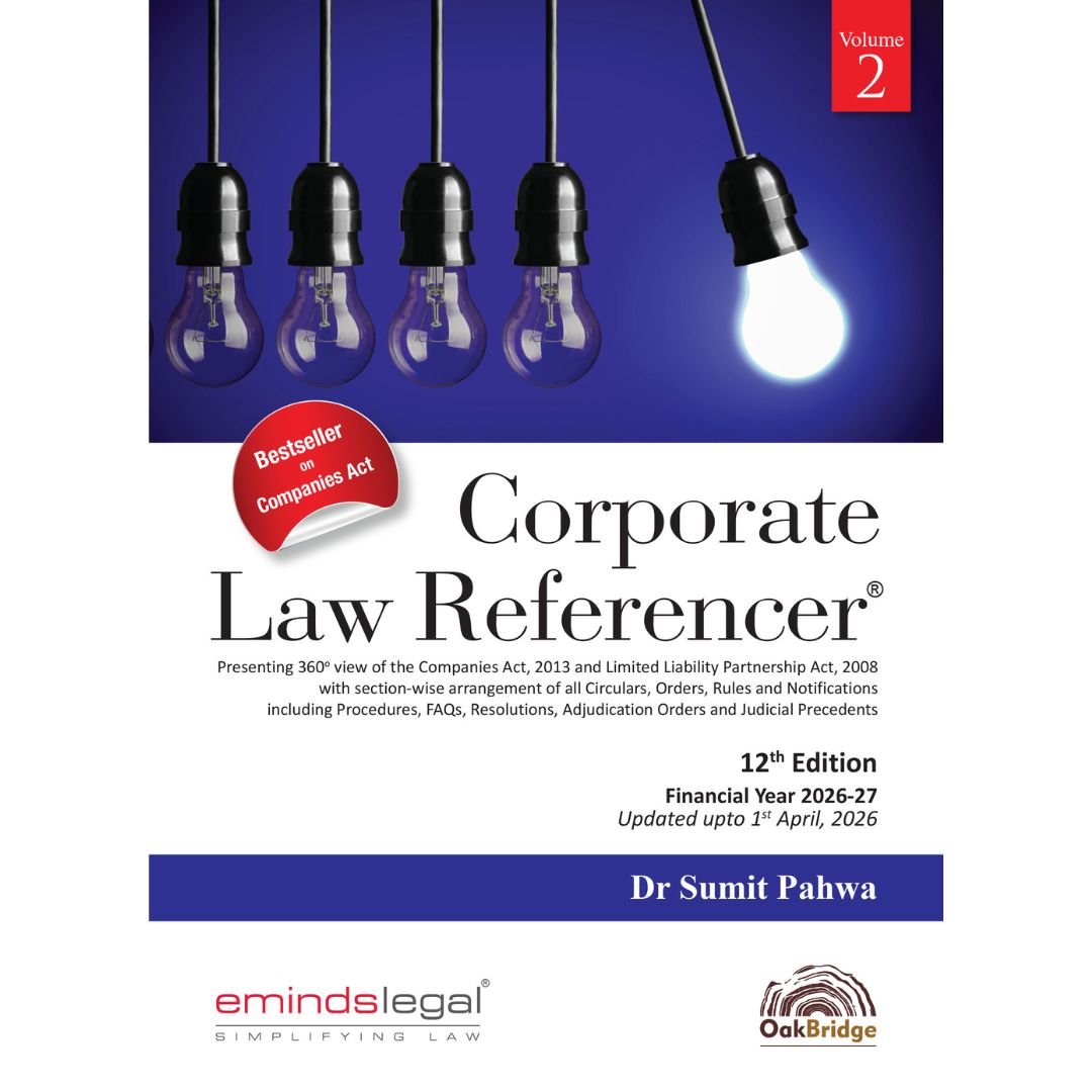 Corporate Law Referencer by Dr Sumit Pahwa (Set of 2 Vols.) - 12th Edition 2026