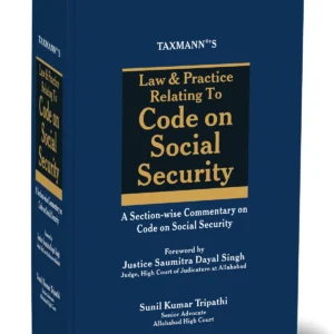Law & Practice Relating to Code on Social Security | Sunil Kumar Tripathi | Edition 2026